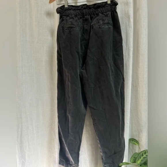 Free People Margate Pleated Trouser black size small - Picture 4 of 6